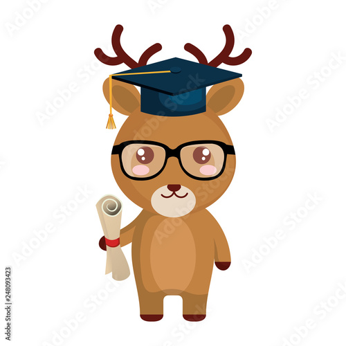 cute little reindeer character