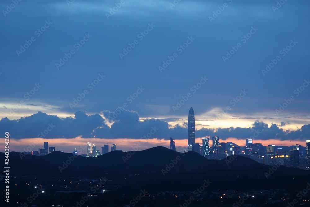 Hong Kong Sunset