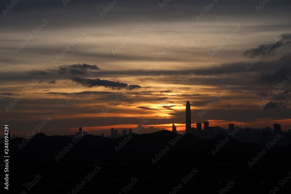 Hong Kong Sunset