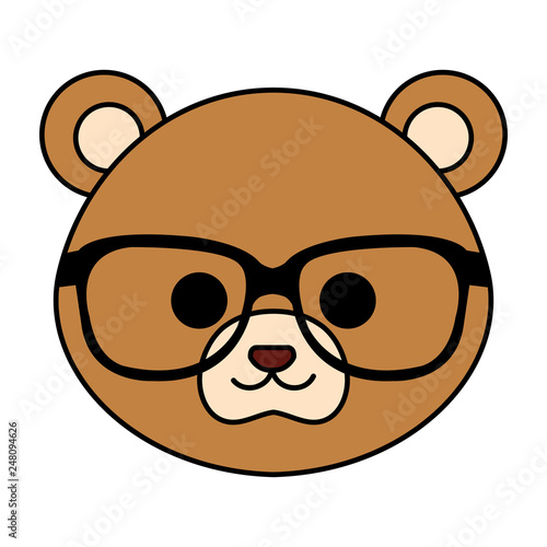 cute little bear character