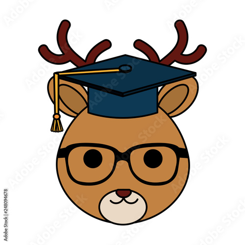 cute little reindeer character