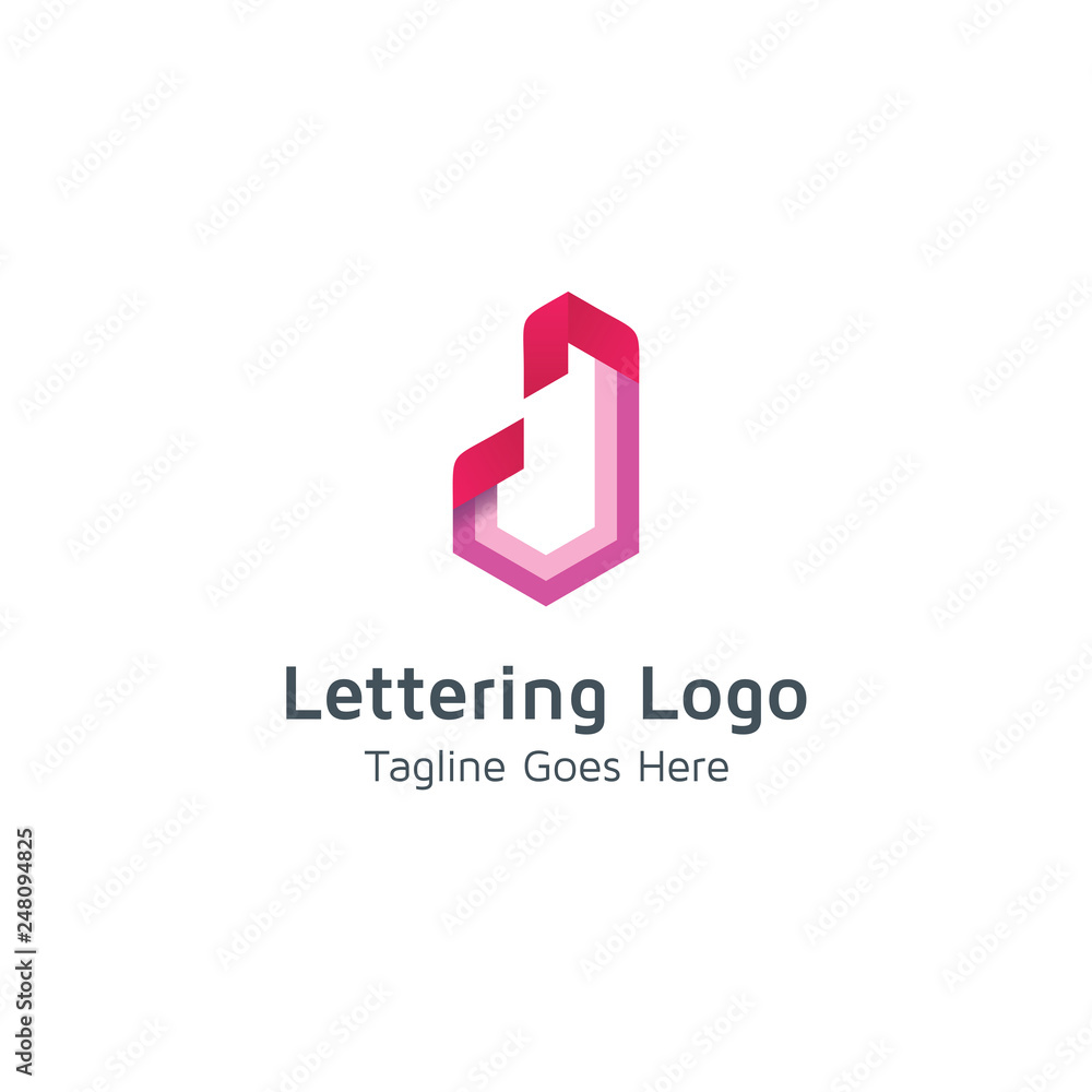 Lettering J Vector Lettering J Vector