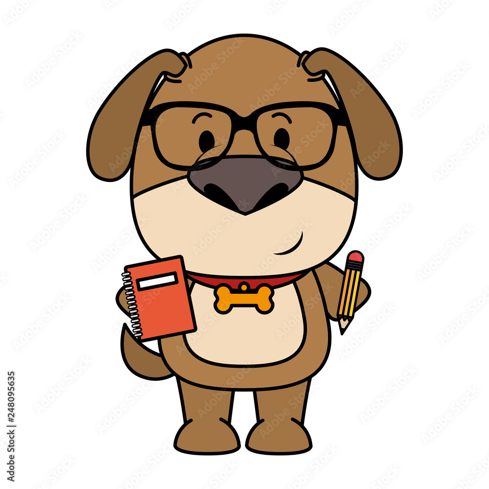 cute little dog character cute little dog character