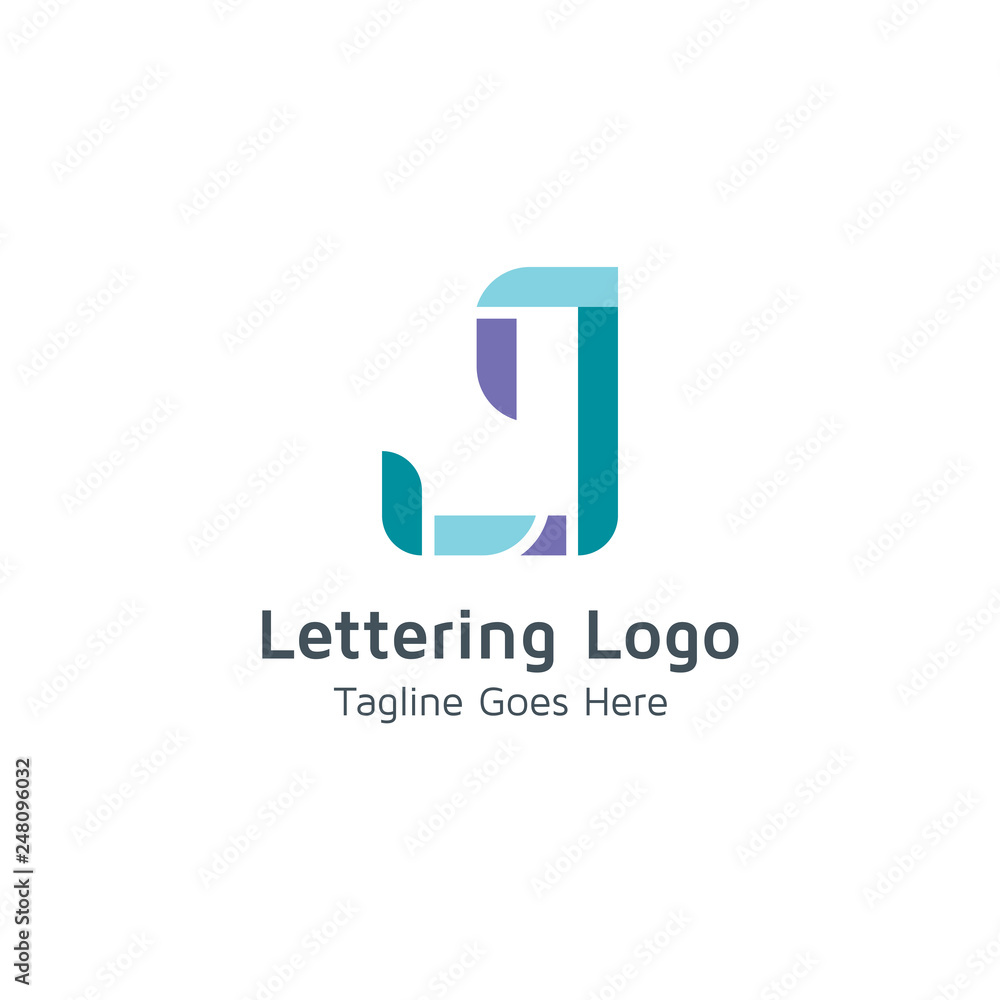 Lettering J Vector Lettering J Vector