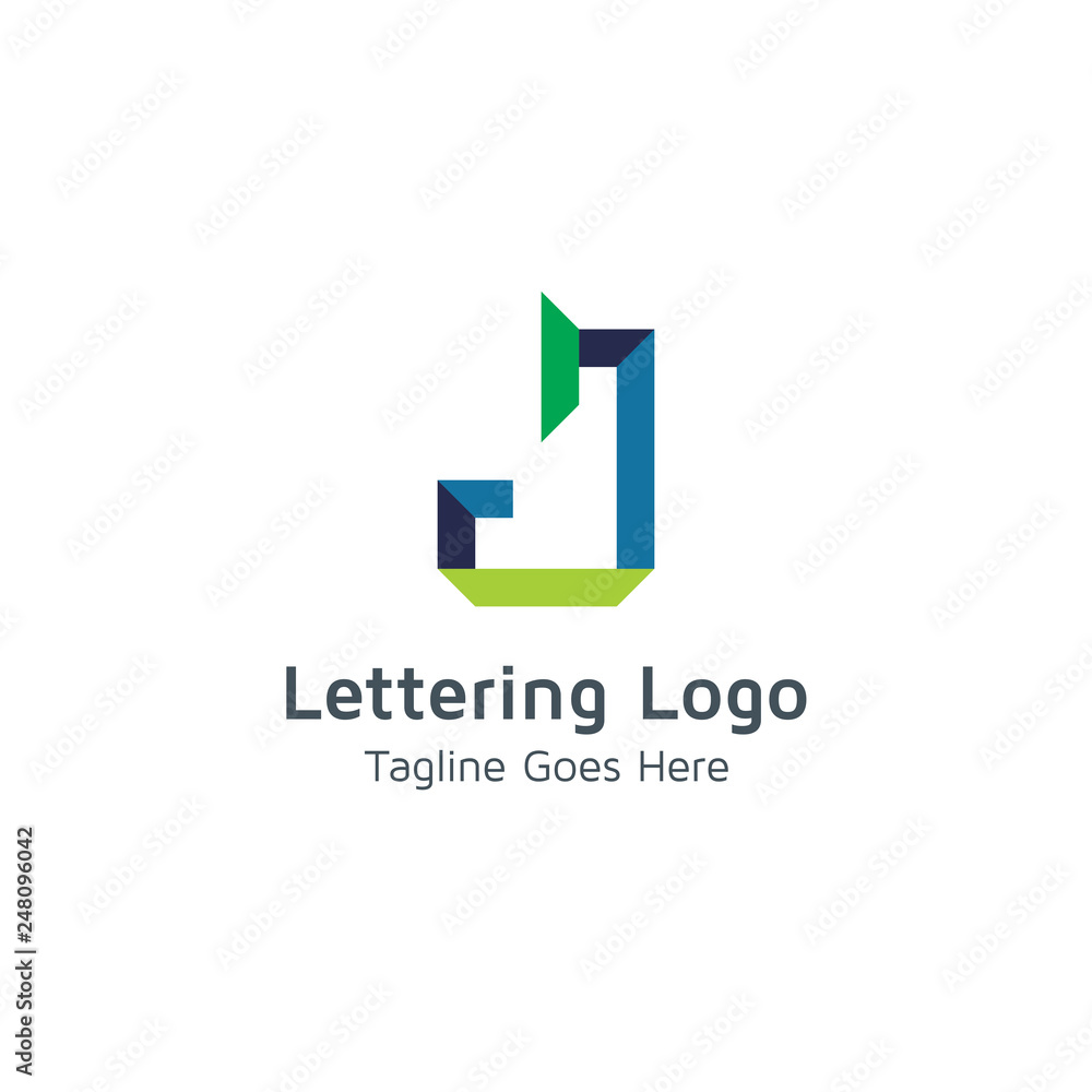Lettering J Vector Lettering J Vector