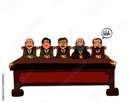 Board of directors old fashioned 