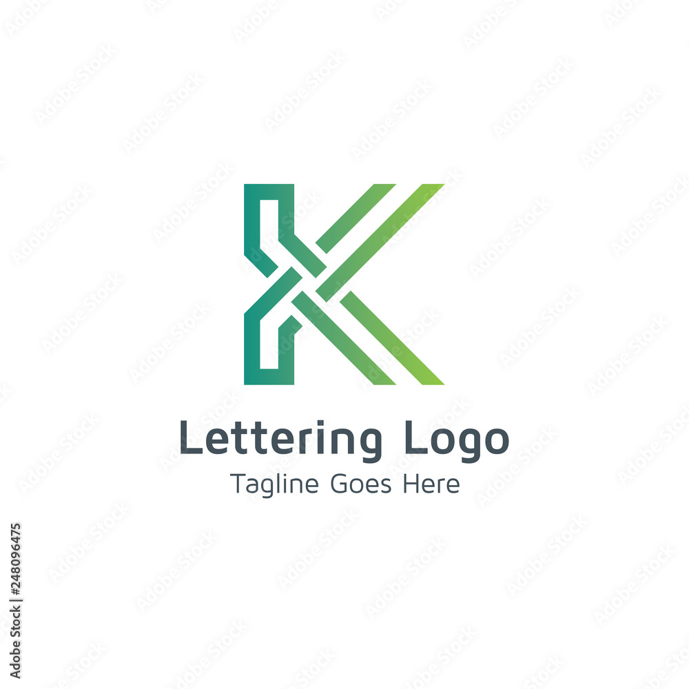 Lettering K Vector Lettering K Vector