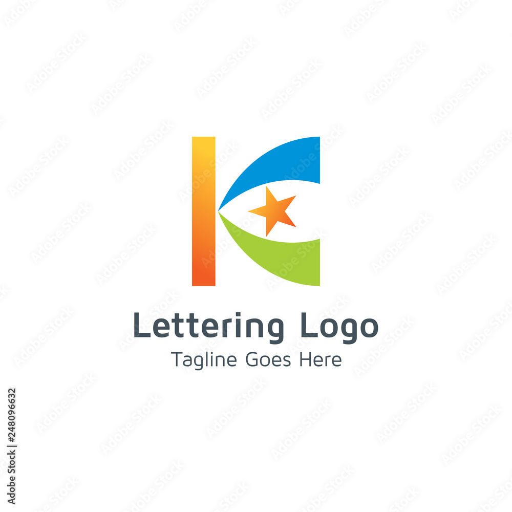 Lettering K Vector Lettering K Vector