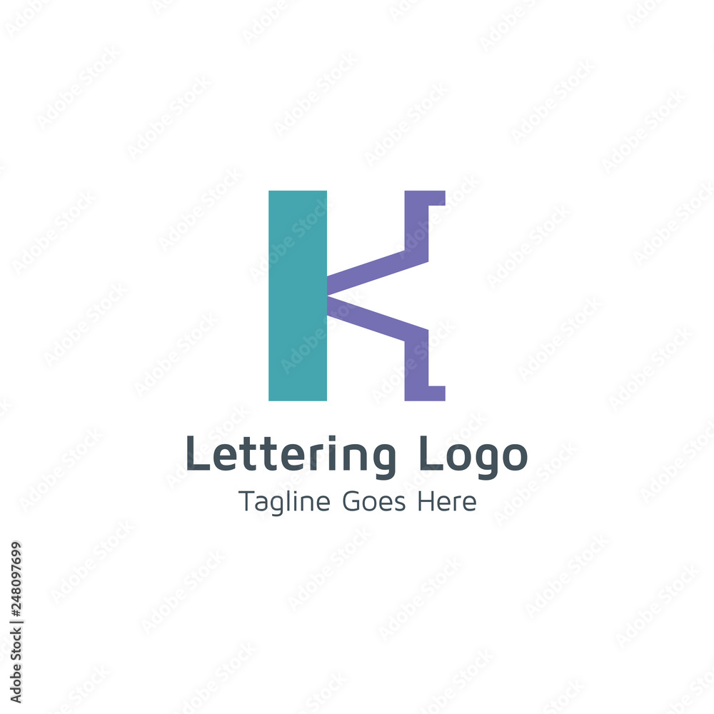Lettering K Vector Lettering K Vector