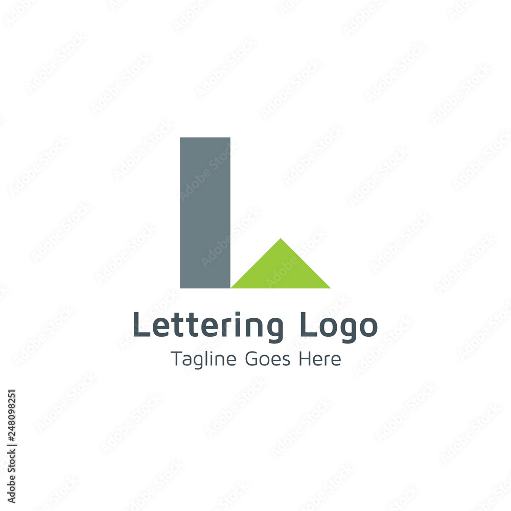 Lettering L Vector Lettering L Vector