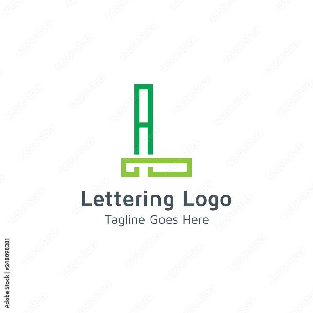 Lettering L Vector Lettering L Vector