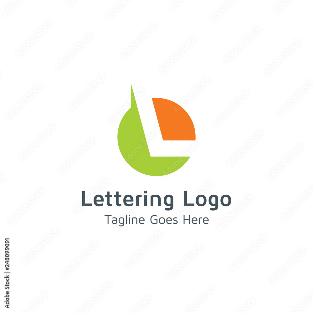 Lettering L Vector Lettering L Vector