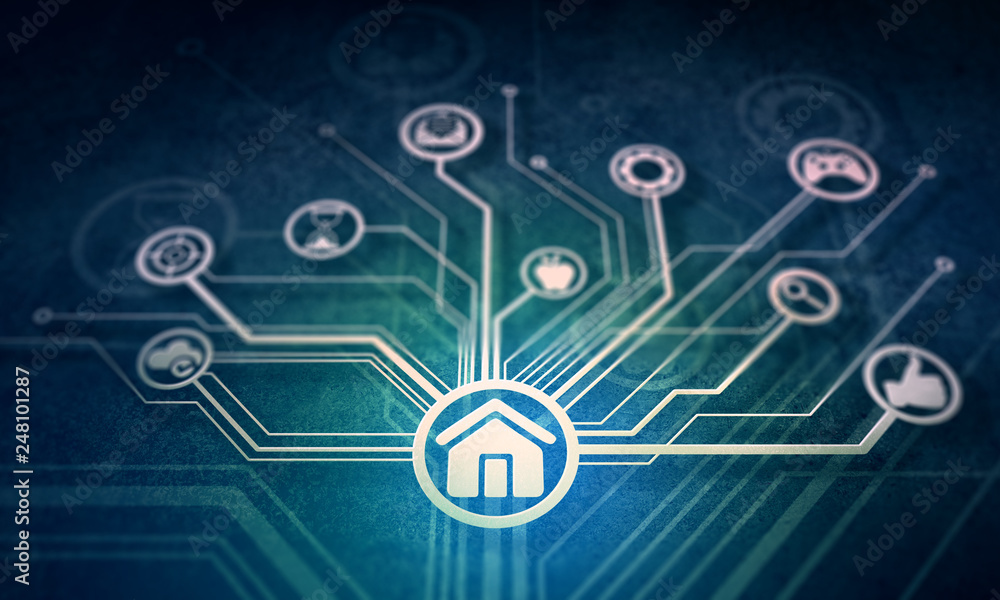 Obraz premium Social media communication