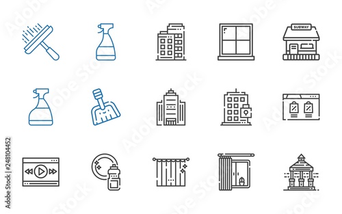 window icons set