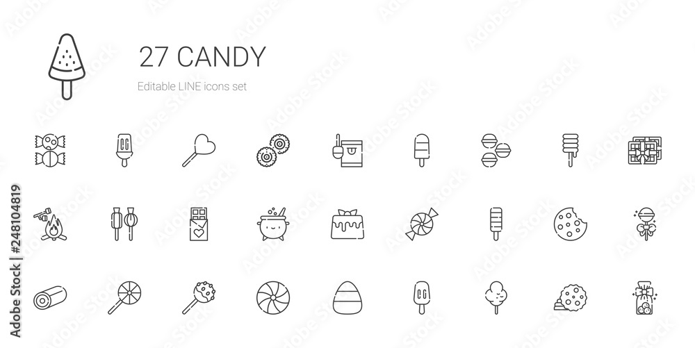candy icons set candy icons set