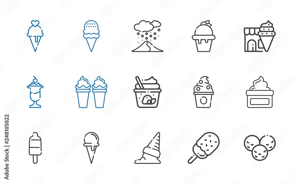 frozen icons set frozen icons set