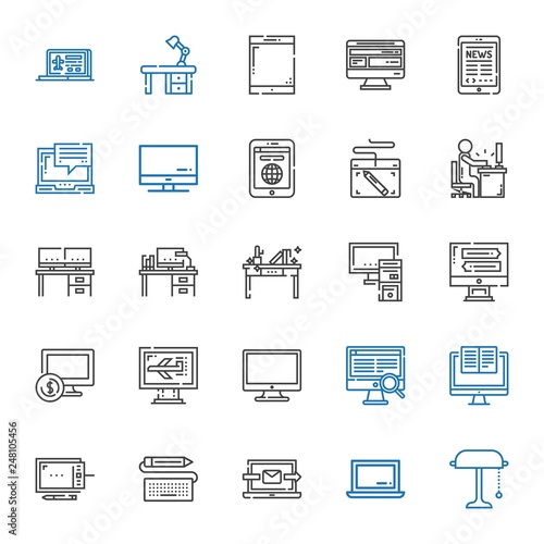 desktop icons set © NinjaStudio