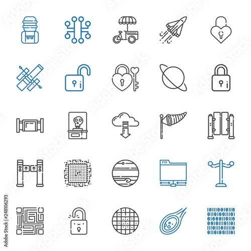 system icons set