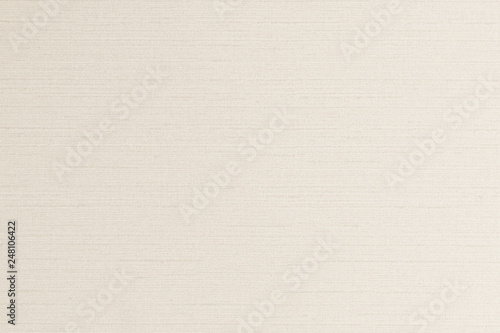 Cotton silk fabric wallpaper texture pattern background in light pale cream beige color