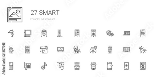 smart icons set