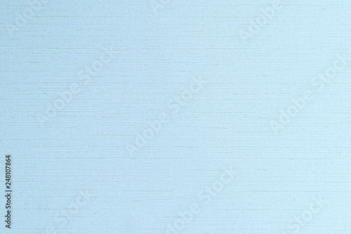 Cotton silk blended fabric texture pattern background in sweet light pale blue color