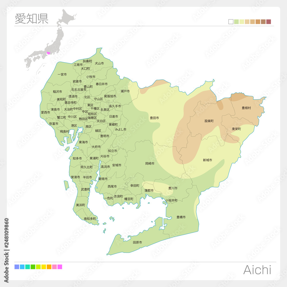愛知 県 地図