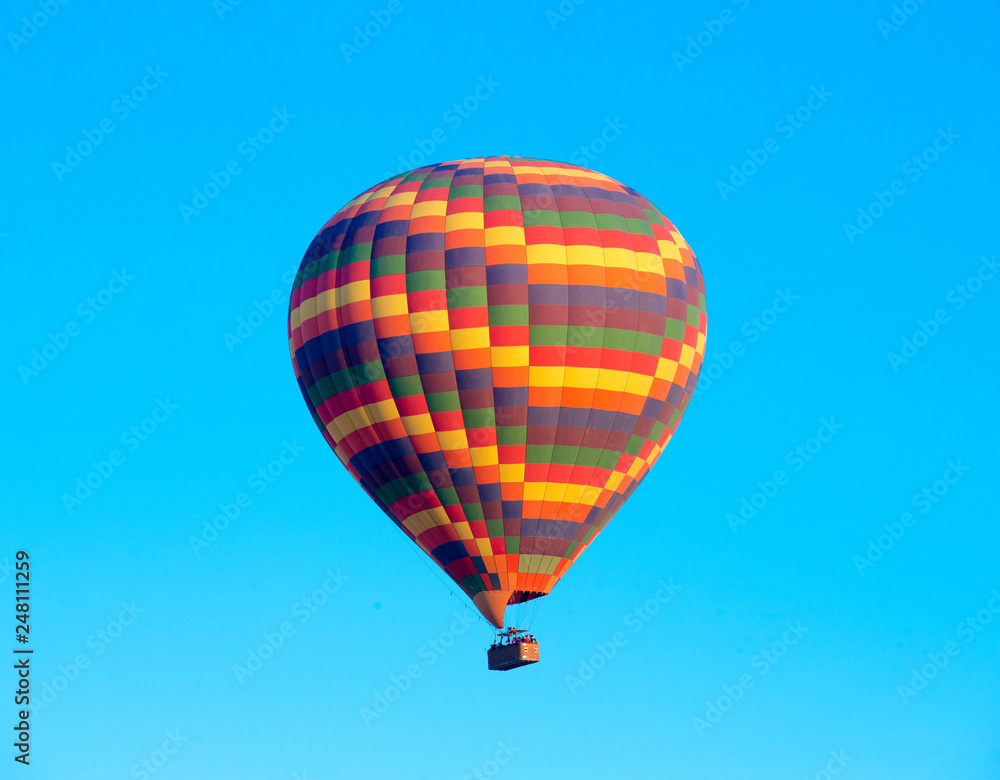 Fototapeta premium Colorful hot-air balloons flying over the cappadocia