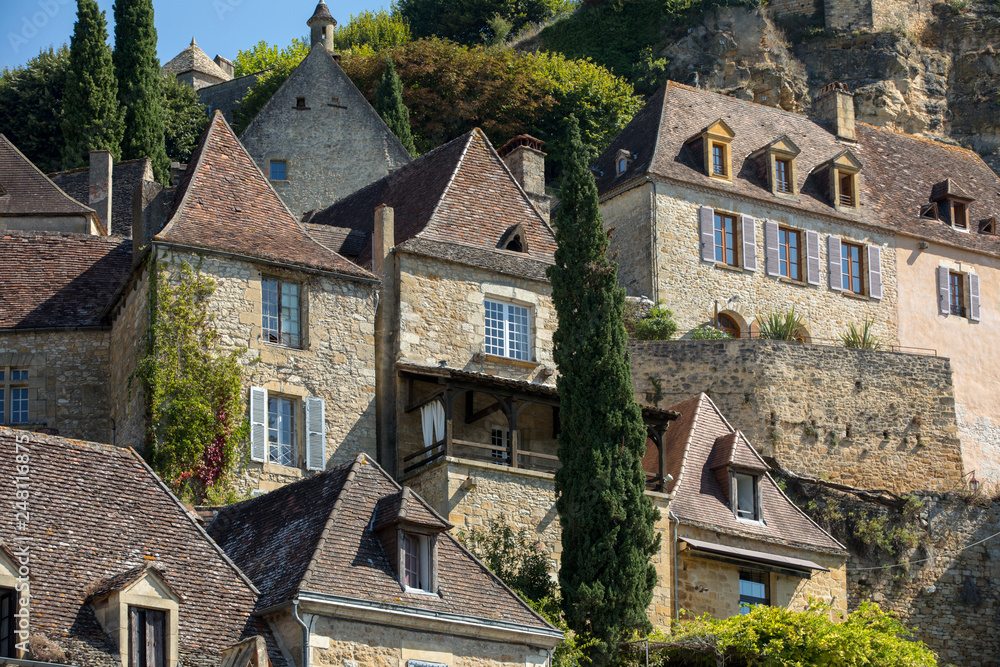 Medieval village of Beynac et Cazenac, Dordogne department, France