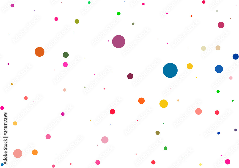 bright rainbow vector background shot of party popper
