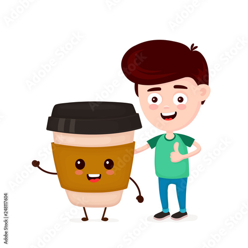 Cute happy funny smiling young man 