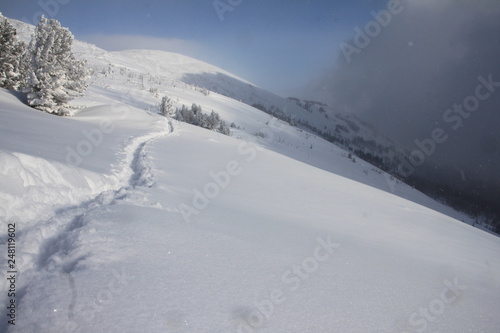 winter mountain landscape © Наталья Швабенланд