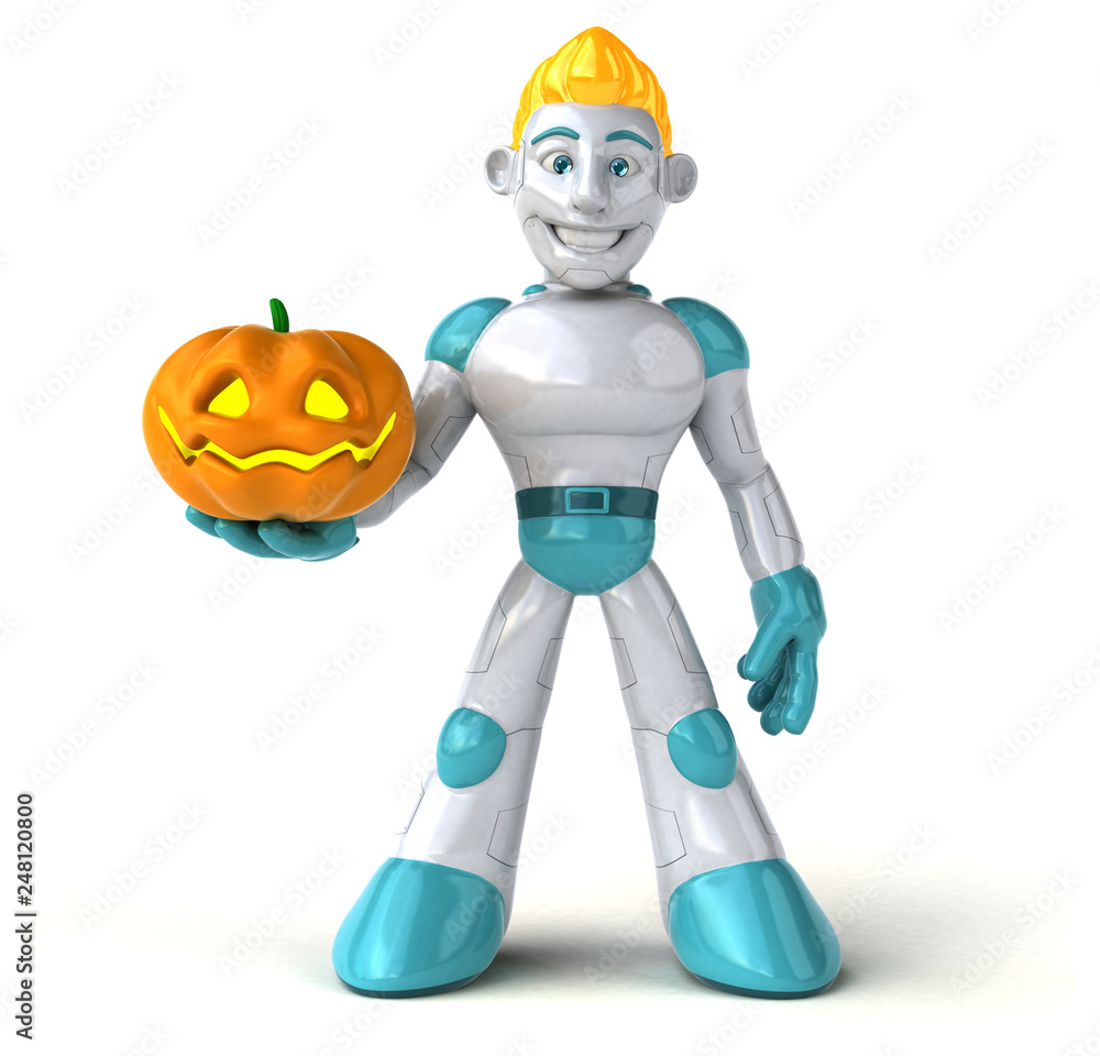 Robot - 3D Illustration Robot - 3D Illustration