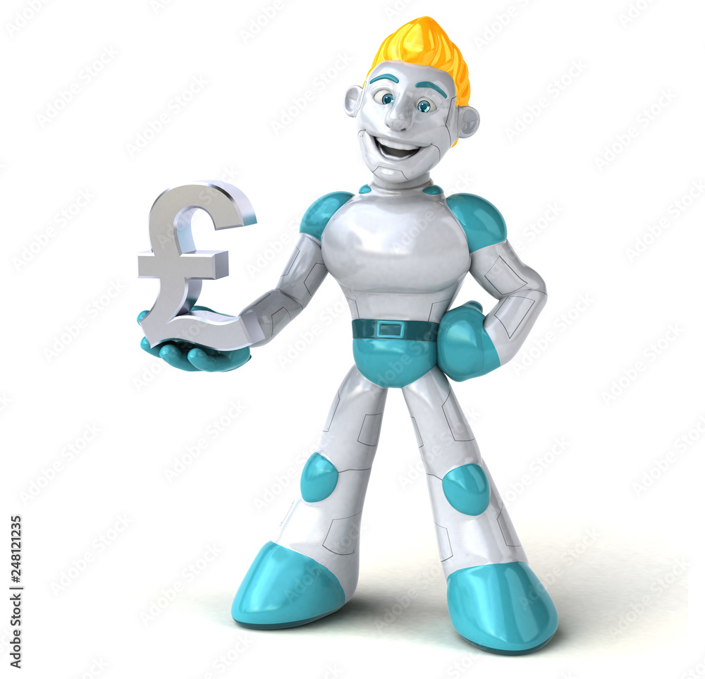 Robot - 3D Illustration Robot - 3D Illustration