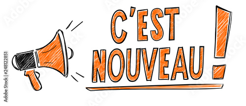 mégaphone c'est nouveau dessin
