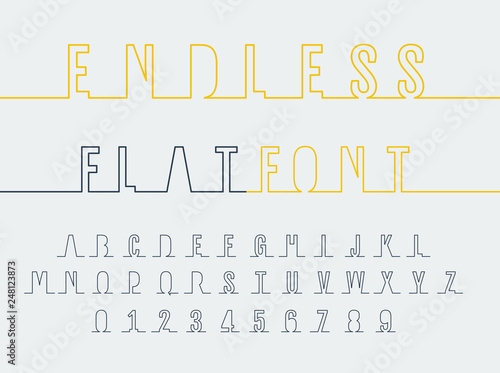 Endless font