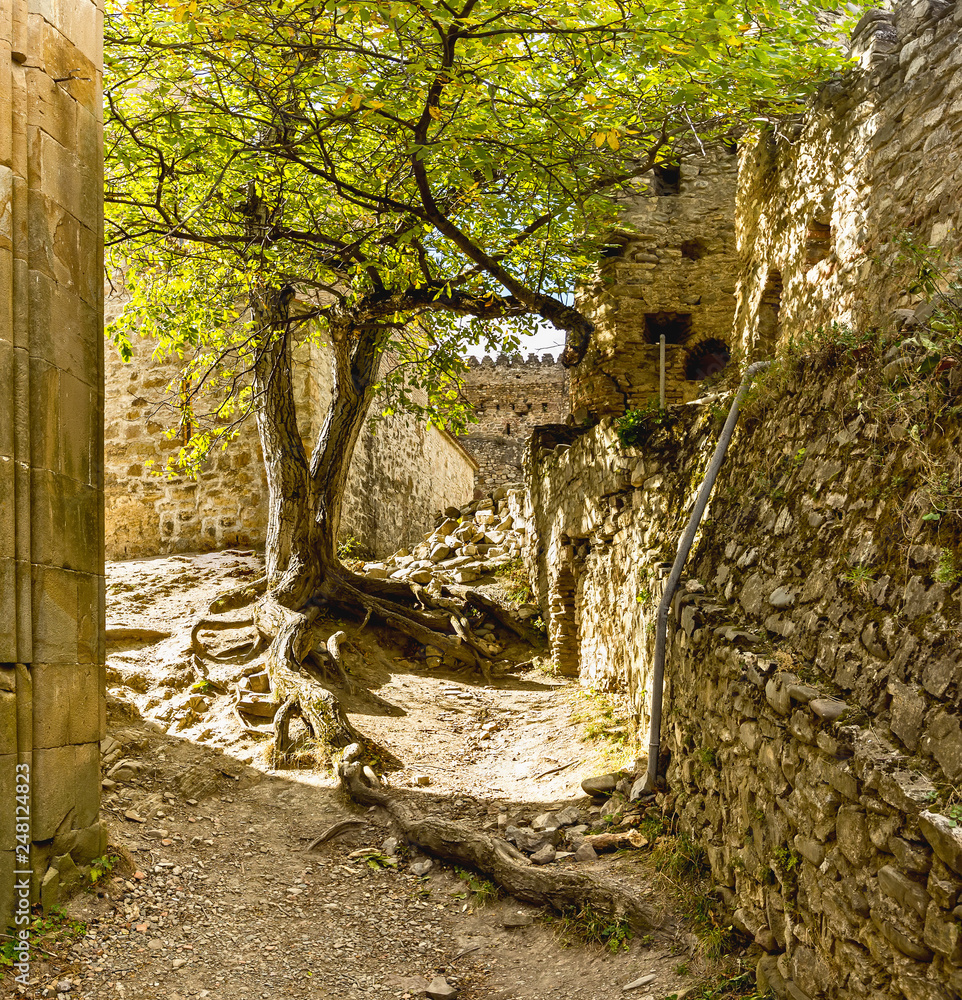 Ananuri is a castle complex on the Aragvi River in Georgia, about 72 kilometres from Tbilisi. Ananuri is a castle complex on the Aragvi River in Georgia, about 72 kilometres from Tbilisi.