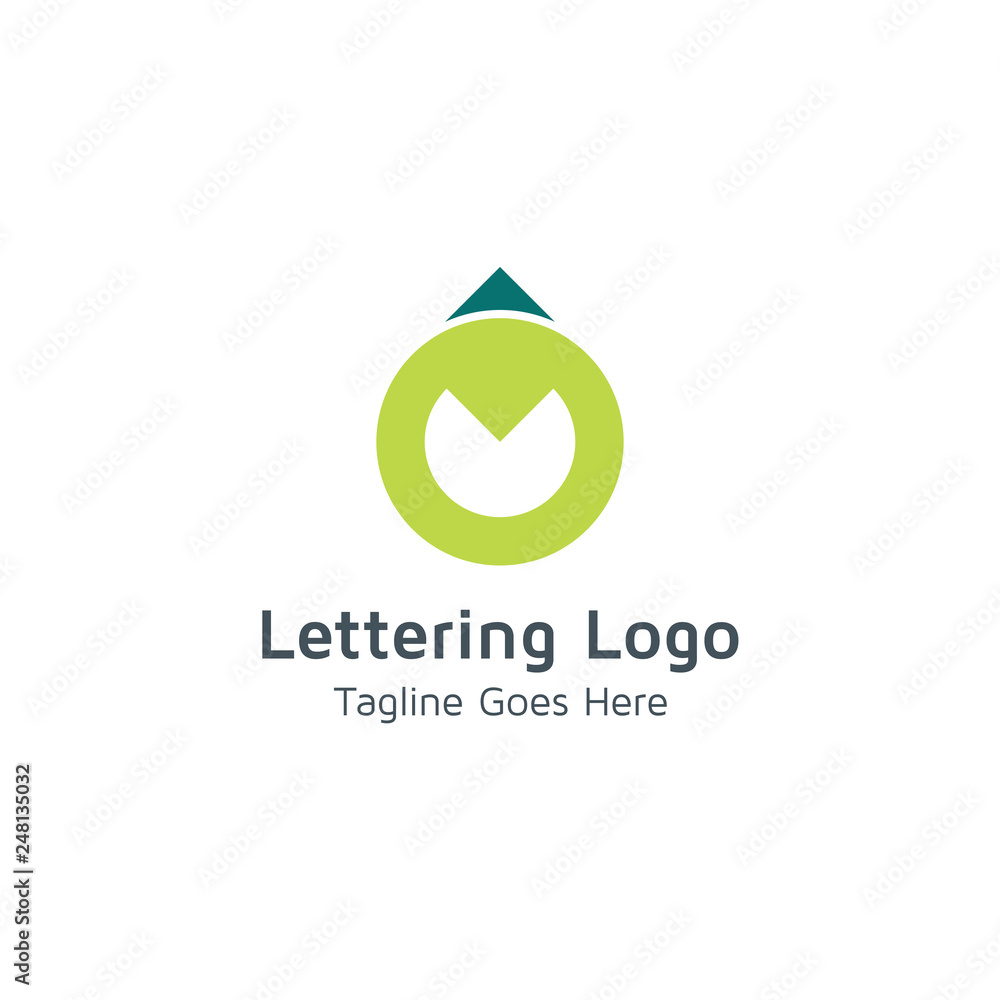Lettering O Vector Lettering O Vector