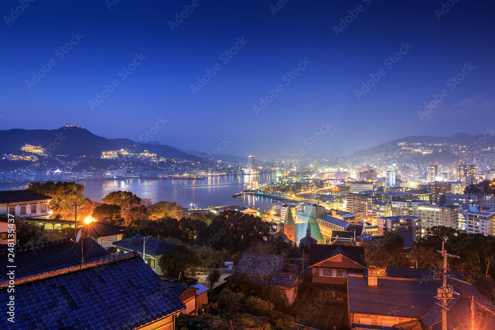 Fototapeta premium 長崎の夜景 世界三大夜景