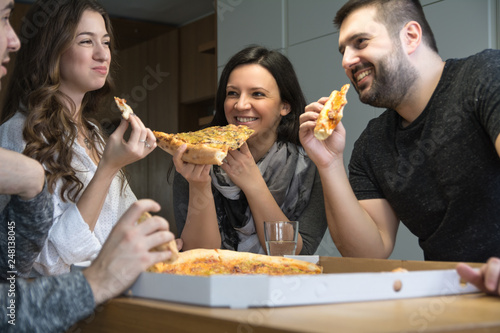 Wallpaper Mural Pizza time, fun time Torontodigital.ca