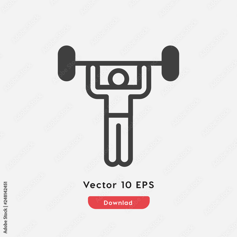 sportsman icon vector sportsman icon vector