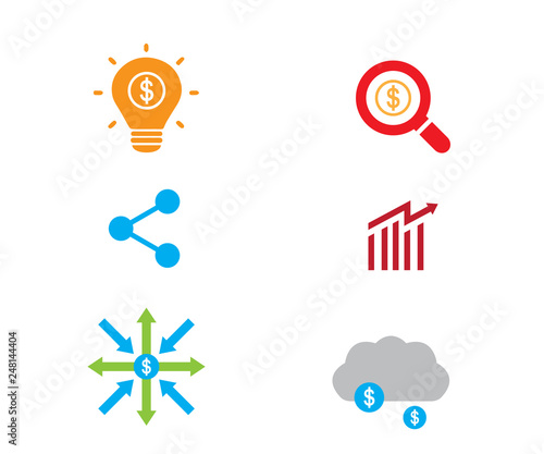 icon set business