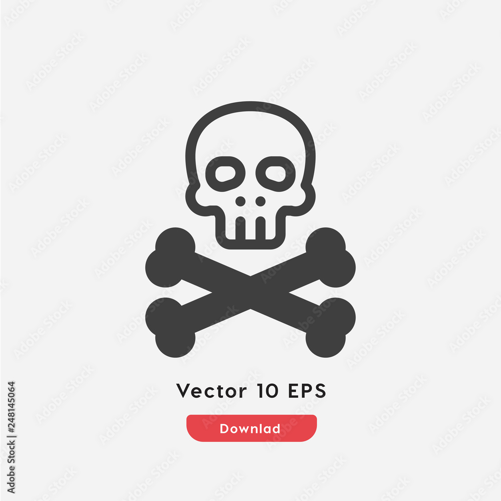 skull icon vector skull icon vector