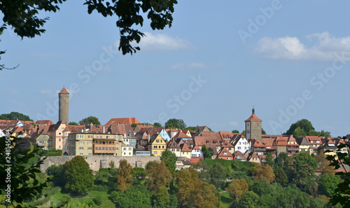 Panorama von Rothenburg ob der Tauber