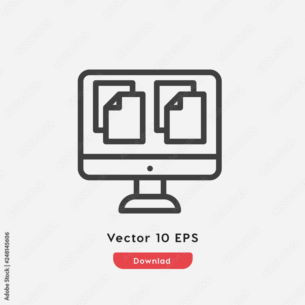 copy files icon vector copy files icon vector