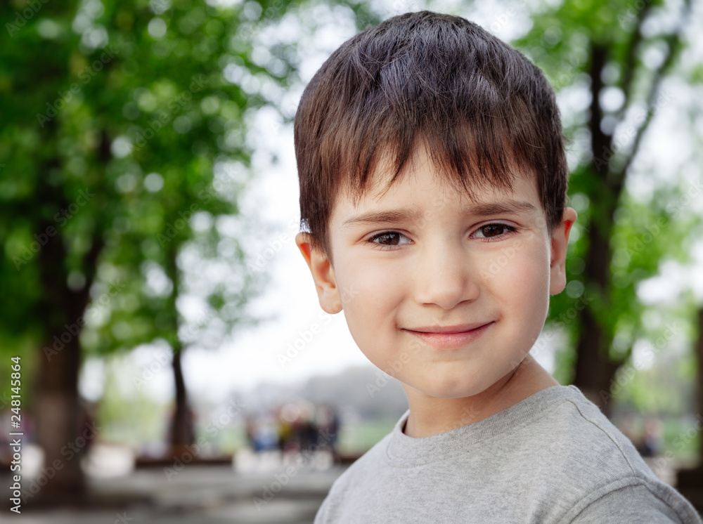 Portrait of a little boy Portrait of a little boy