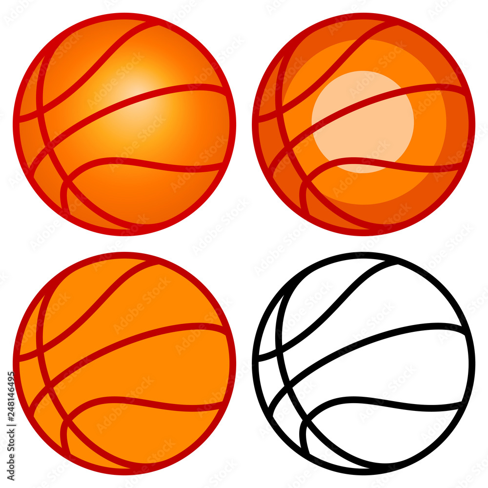 Basketball ball set