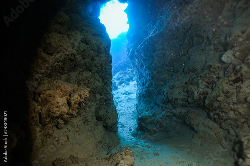 Caves of Claudia Reef at the Red Sea, Egypt