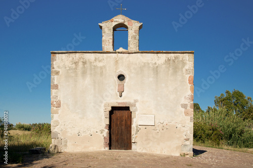 Esterno Chiesa Santa Marta Villarios - Giba (Sassari) - Sardegna photo