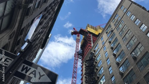 NYC,  New York City_ High Rise Construction