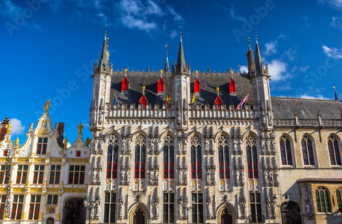 Bruges City Hall, Belgium photo